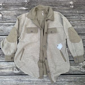 Free People Ruby Jacket - Dirty Olive